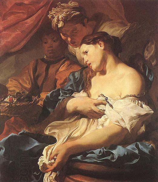 Johann Liss Death of Cleopatra oil painting picture